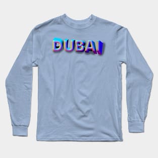 DUBAI COLORFUL Long Sleeve T-Shirt